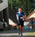 Tomáš před cílem (foto: Kačka+Tom @drb.cz)