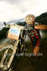 Lukáš pár km před cílem (foto: sportograf.de)