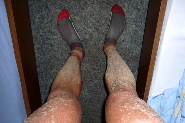 Po dojetí dolomit ztvrdnul na maltu (foto: drb.cz)