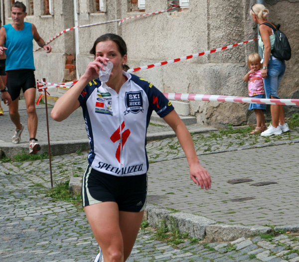 Jitka po své parádní disciplíně (foto: tom@drb.cz)
