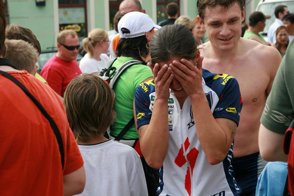 A trochu překvapená Jitka (foto: tom@drb.cz)