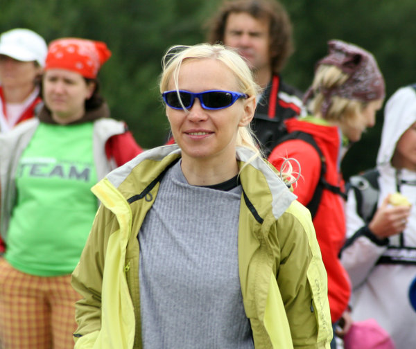 Olga v mojí homelesácké mikince