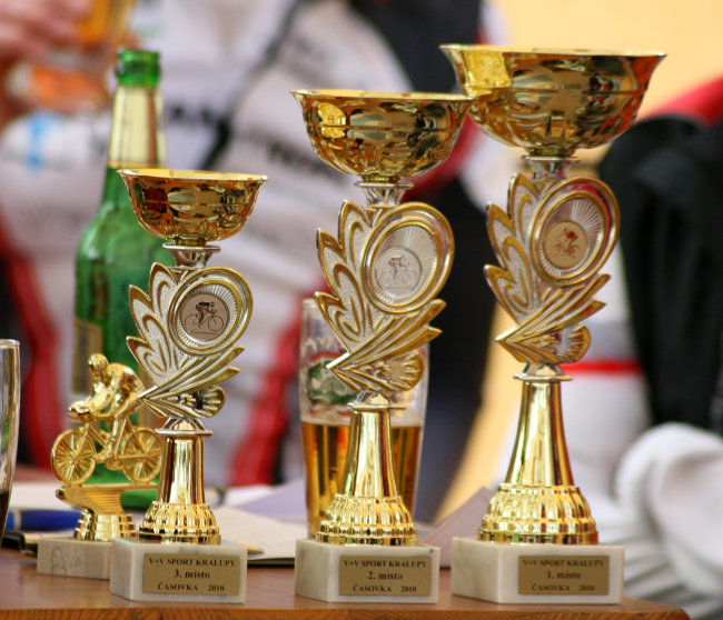 Ceny pro první tři muže (foto: Drb)