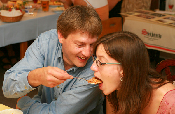 Oslava svatby sestřenky Evy (foto: tom@drb.cz)
