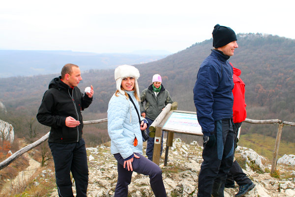 Honza, Lípakvěta, Zuzka, Marek a Lukynova záda
