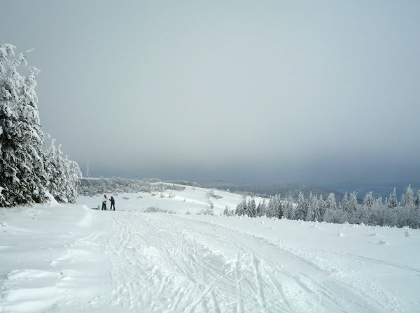 Výhled z Vlčího vrchu (sobota)