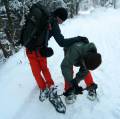 Daf a Andul dolují sníh ze sněžnic