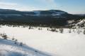 Výhled na Plešivec cestou na Krakonošovu snídani (foto: Drb)